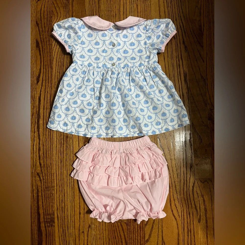 Charming Pink and Blue Diaper Cover Set